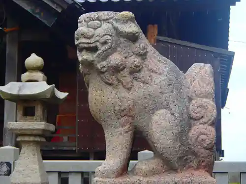 印鑰神社の狛犬