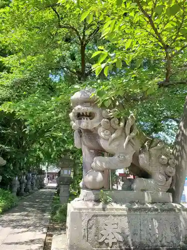 神炊館神社 ⁂奥州須賀川総鎮守⁂の狛犬