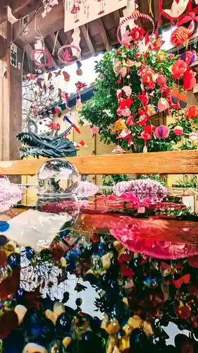 蛇窪神社の手水舎