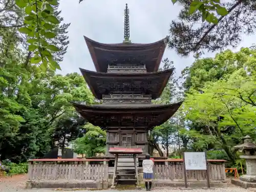 三明寺の塔