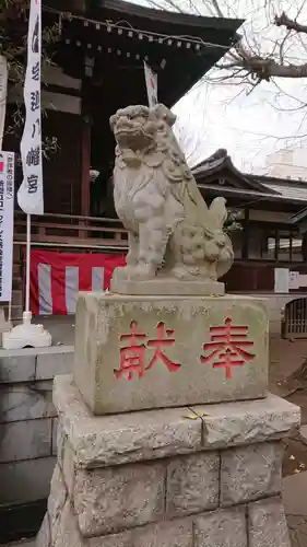 宇迦八幡宮の狛犬