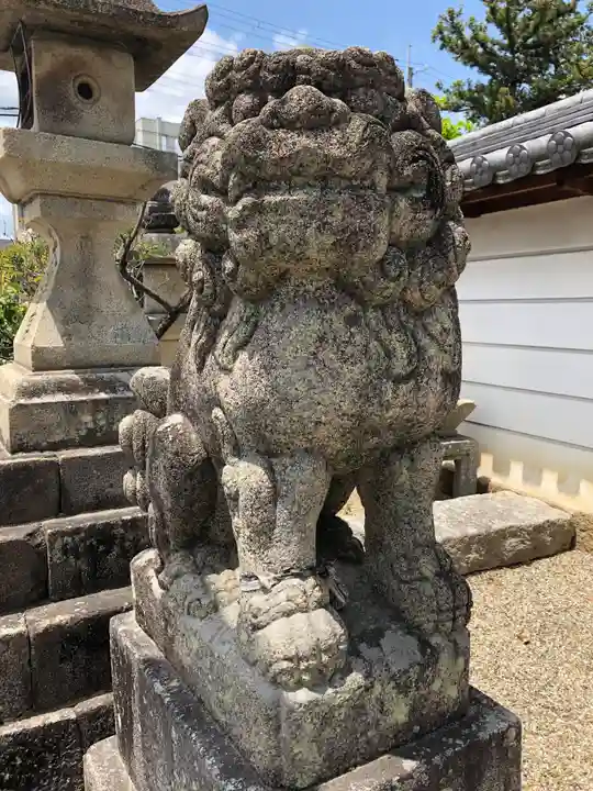菅原天満宮(菅原神社)の狛犬