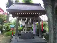 大島稲荷神社の手水舎