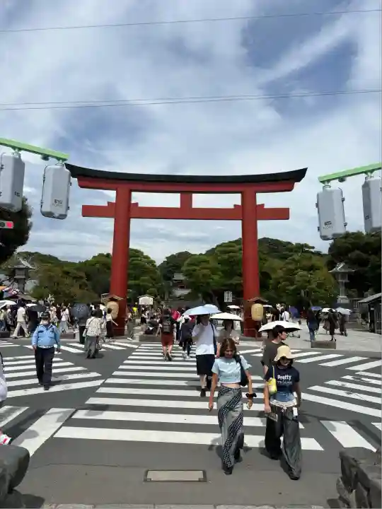 鶴岡八幡宮の鳥居