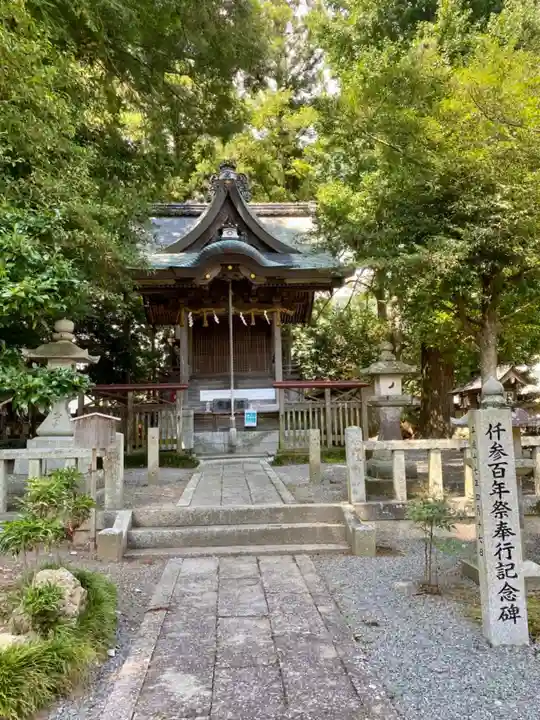 舩井神社の本殿・本堂