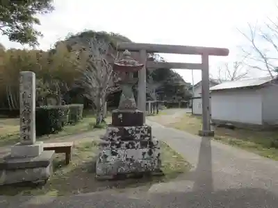 船越鉈切神社の鳥居
