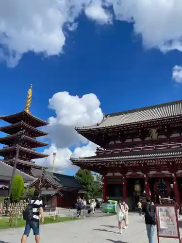 浅草寺の景色