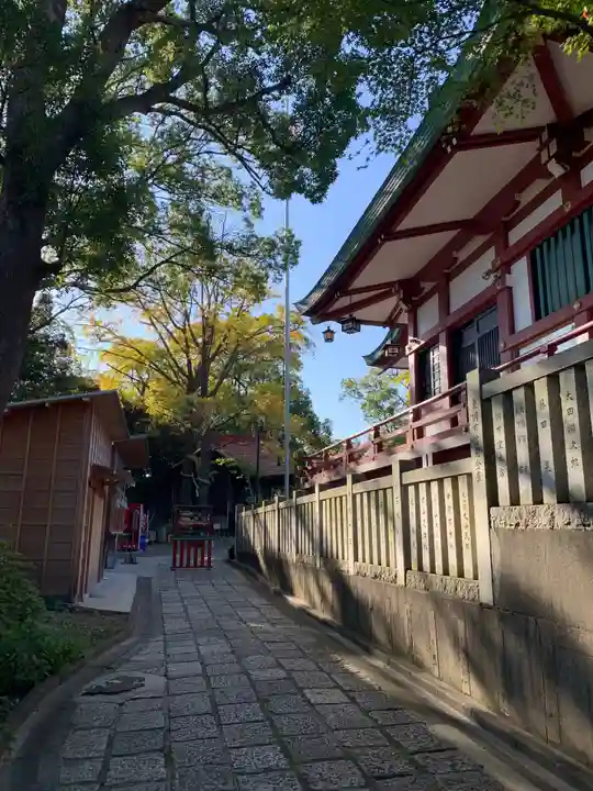 多摩川浅間神社の本殿・本堂