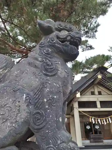 江別神社の狛犬