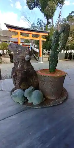 宇治神社の狛犬