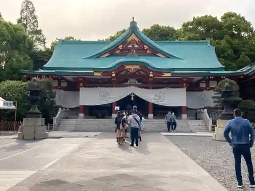 日枝神社の本殿・本堂