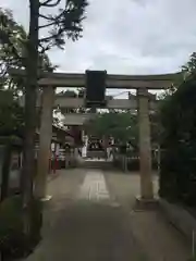 元郷氷川神社の鳥居