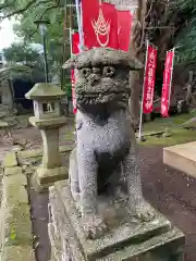 葛見神社の狛犬