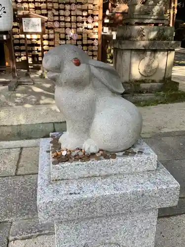 岡崎神社の狛犬