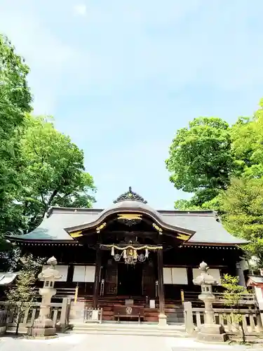 安積國造神社の本殿・本堂