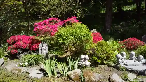 有珠善光寺の庭園