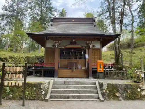 胎内神社の本殿