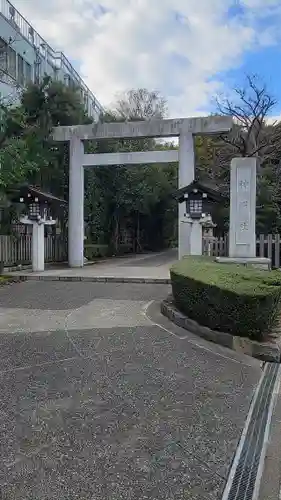 神明社の鳥居