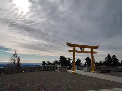 秋葉山本宮 秋葉神社 上社の景色