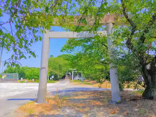 神明社（法立）の鳥居