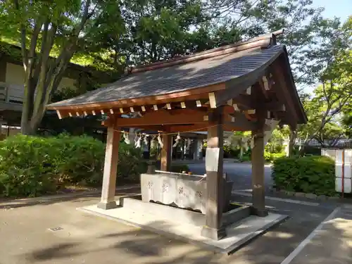 靜岡縣護國神社の手水