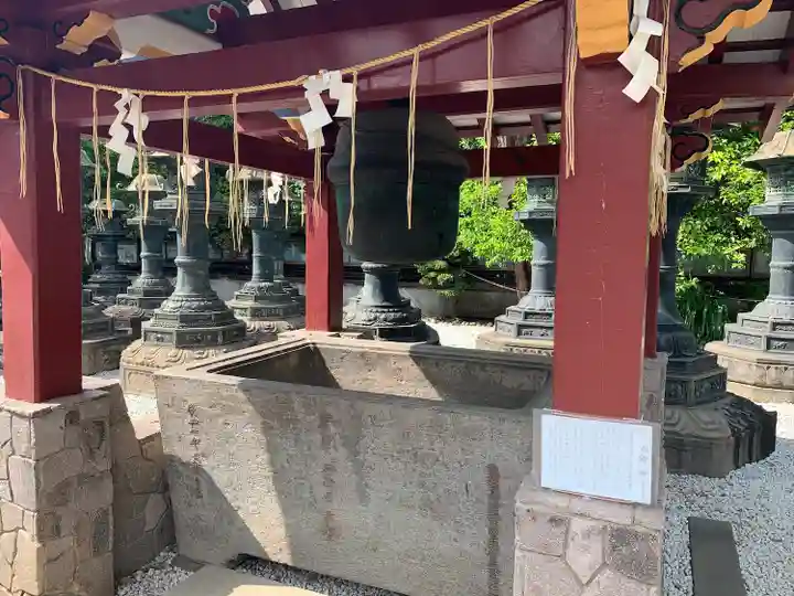 上野東照宮の手水舎