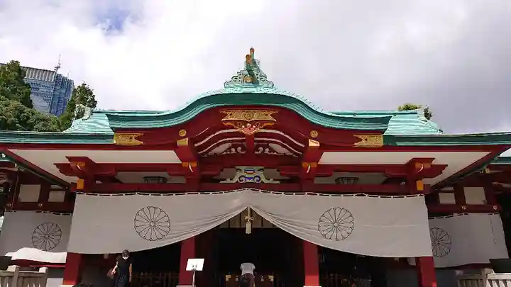日枝神社の本殿・本堂