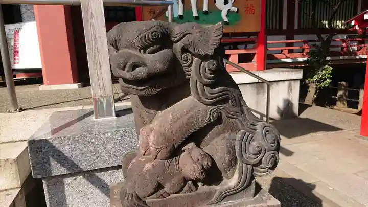 瀬田玉川神社の狛犬