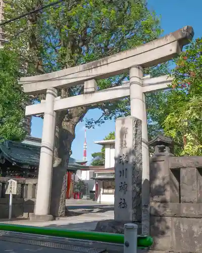 麻布氷川神社の景色