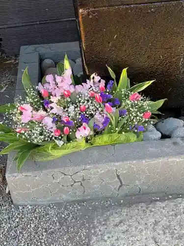 上尾御嶽神社の手水舎