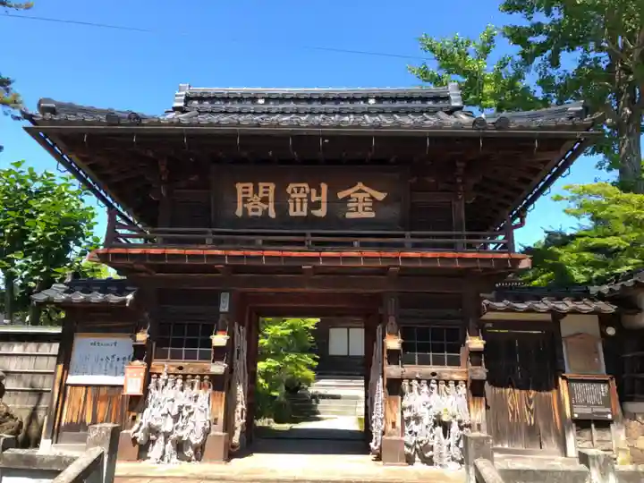 全性寺の山門・神門