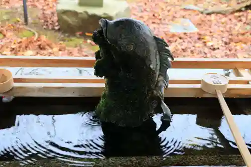 神炊館神社 ⁂奥州須賀川総鎮守⁂の手水