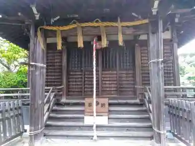中里熊野神社の本殿