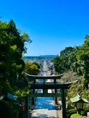 宮地嶽神社の鳥居