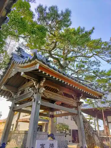 明専寺の手水舎