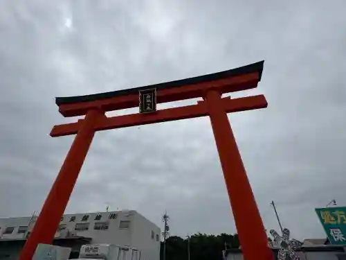 五社稲荷社の鳥居