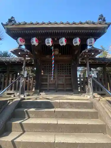 下総野田愛宕神社の山門・神門