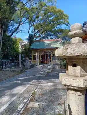 刺田比古神社の本殿・本堂