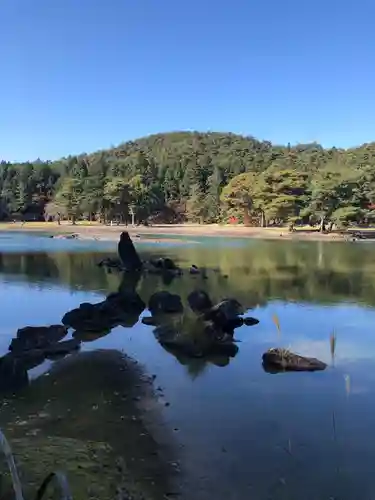 毛越寺の景色