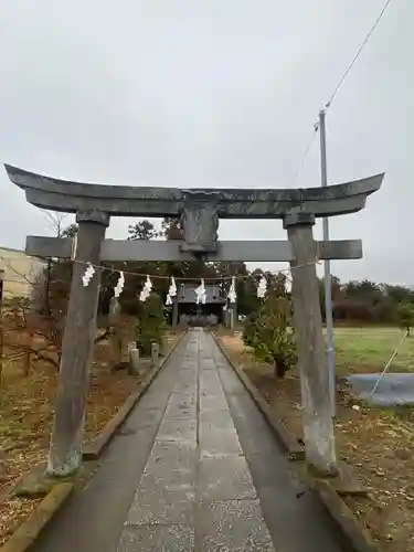 千塚神社の鳥居