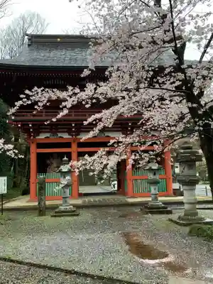 岩舟山高勝寺の山門・神門