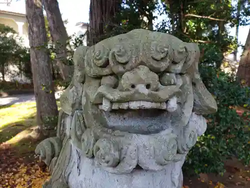 柳田神社の狛犬