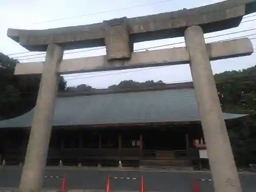地御前神社の鳥居