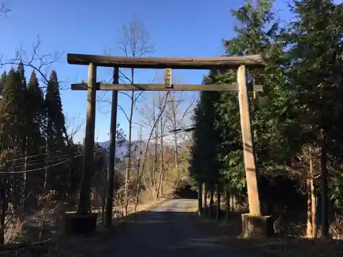 中畑神社の鳥居