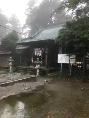 新田神社の本殿・本堂