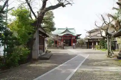 筑土八幡神社の本殿・本堂