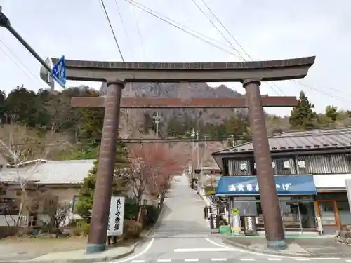 妙義神社の鳥居