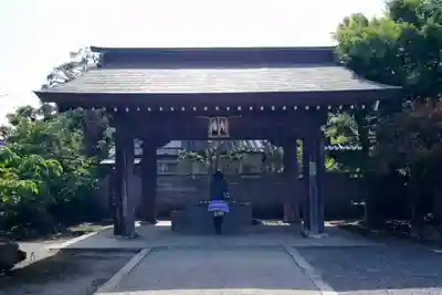 勝田神社の手水舎