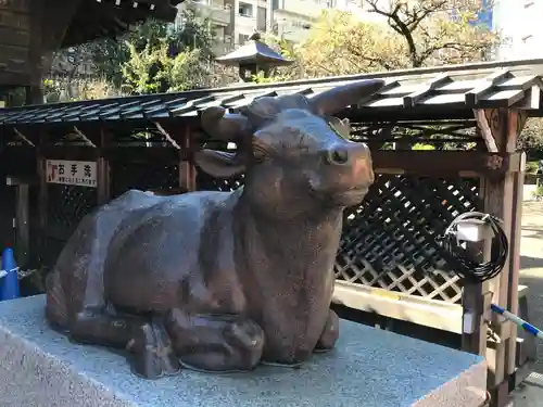 湯島天満宮の狛犬