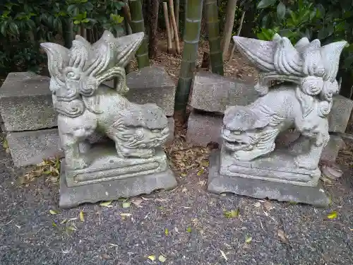 藤田神社[旧児島湾神社]の狛犬